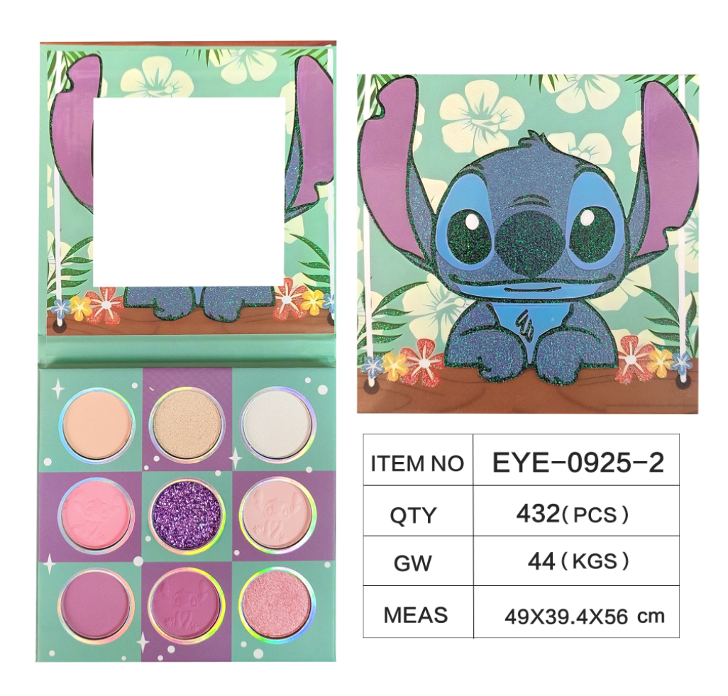 Paleta de sombra X9color con espejito