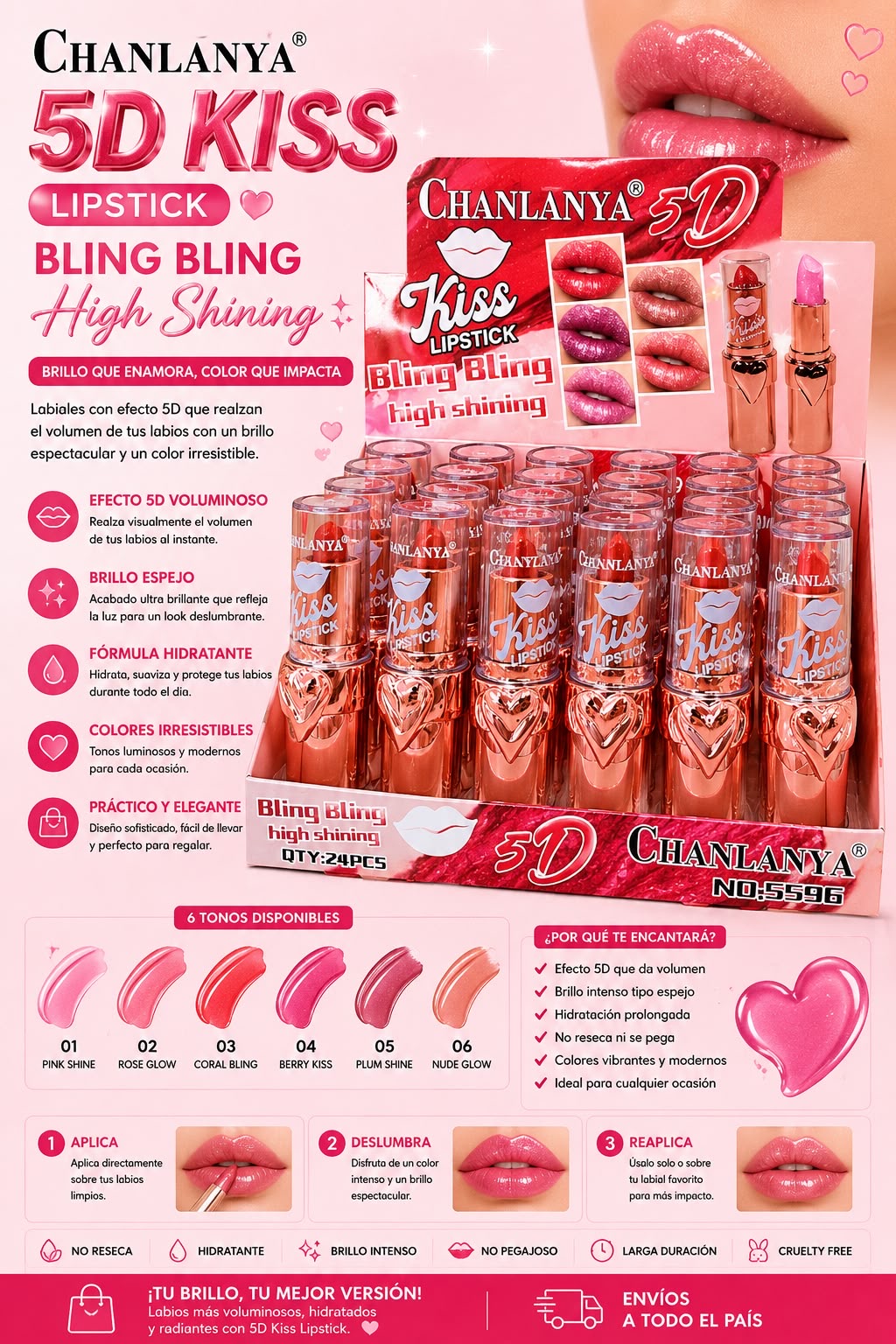 chanlanya labial en barra