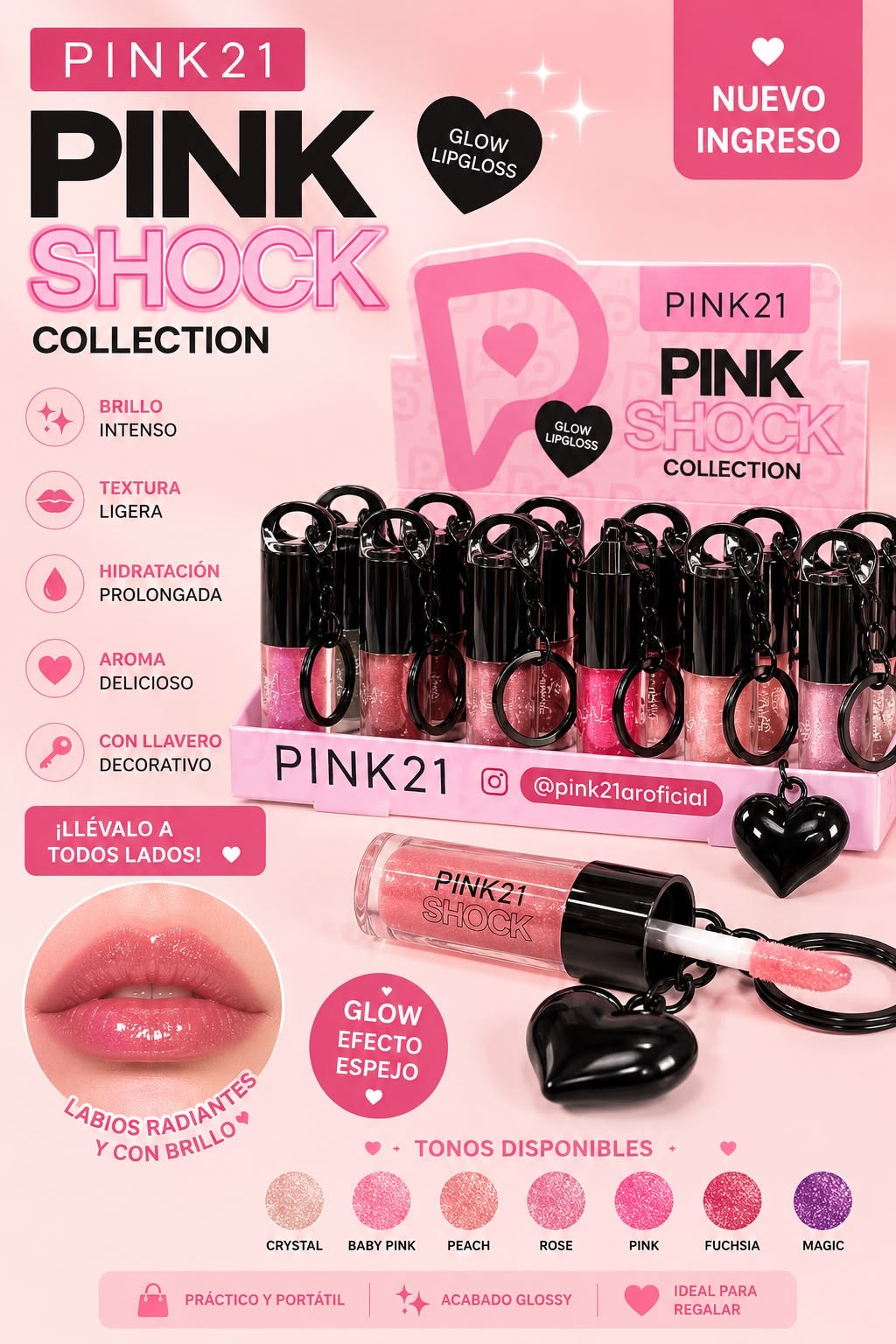 pink21 lipgloss
