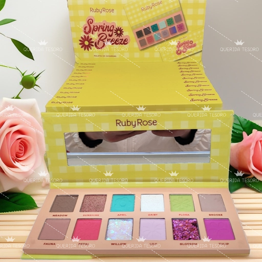 Ruby Rose paleta de sombra 12 color