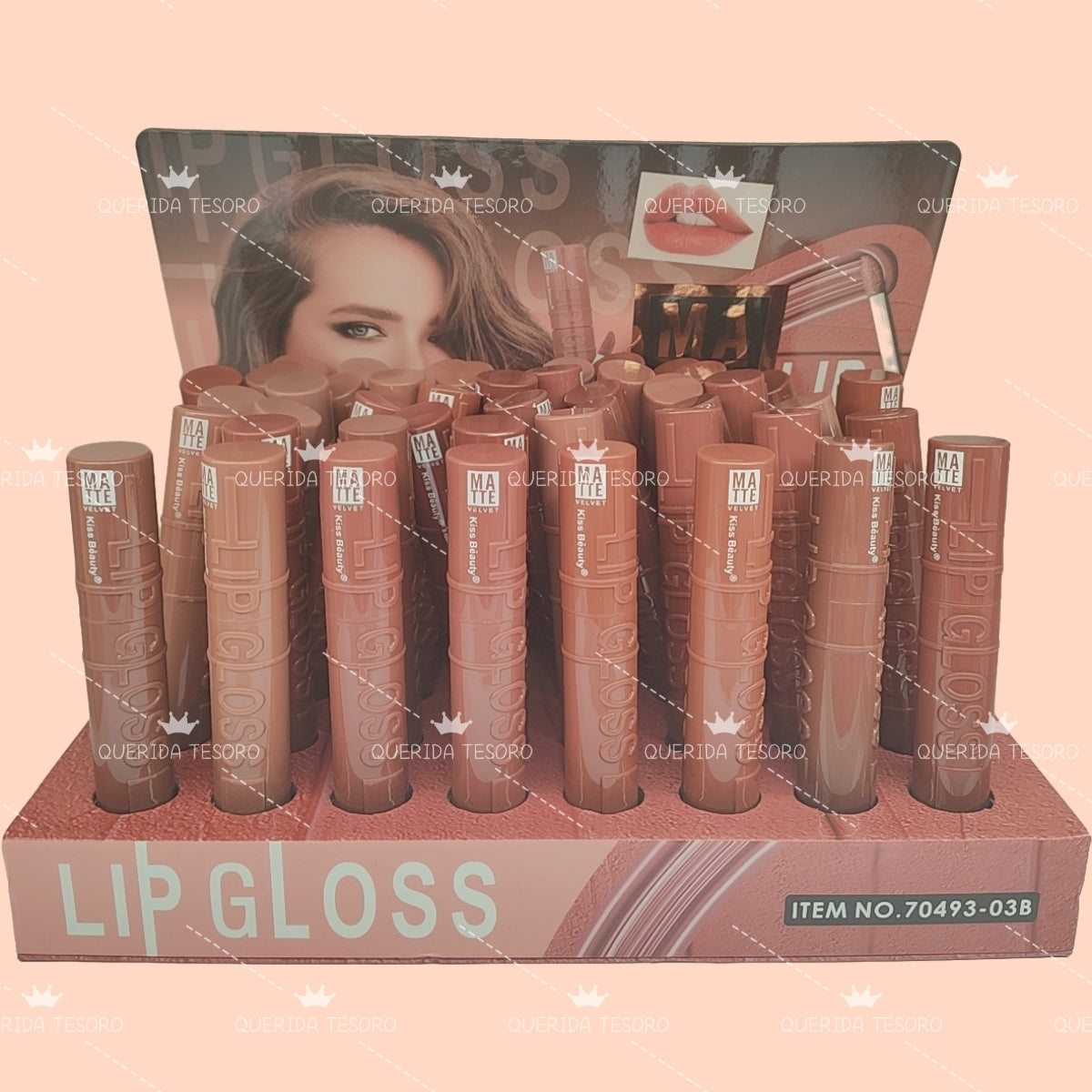 KISS BEAUTY LIP GLOSS LABIAL MATTE
