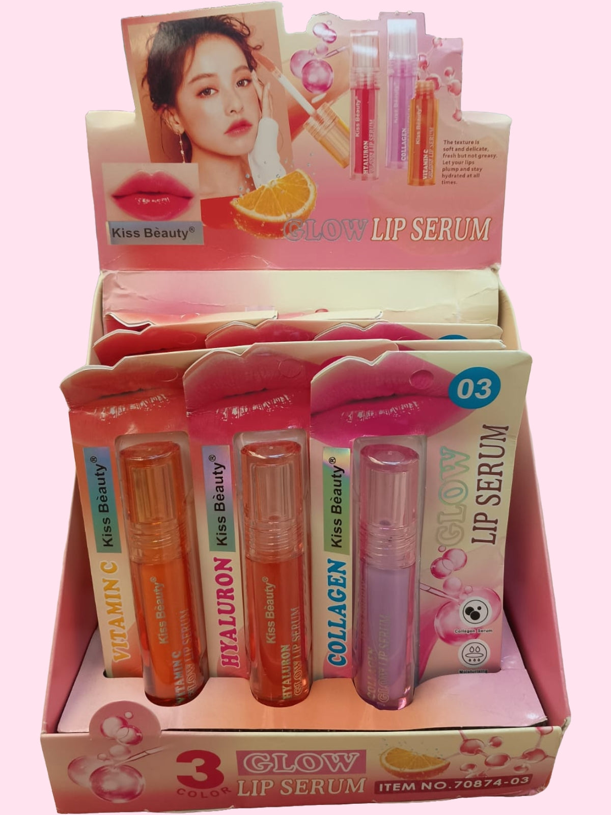 Kiss beauty gloss serum labial