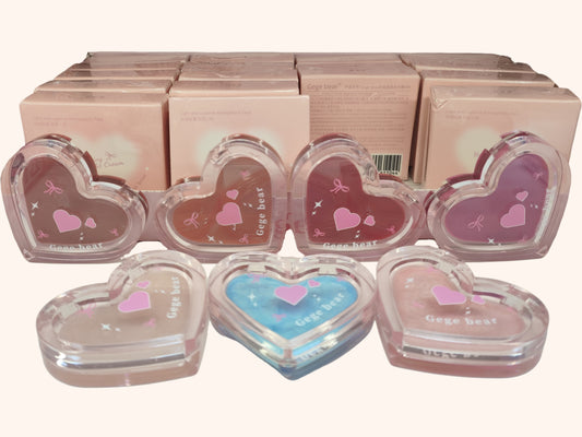 gege bear crema hidratante de labios con brillo