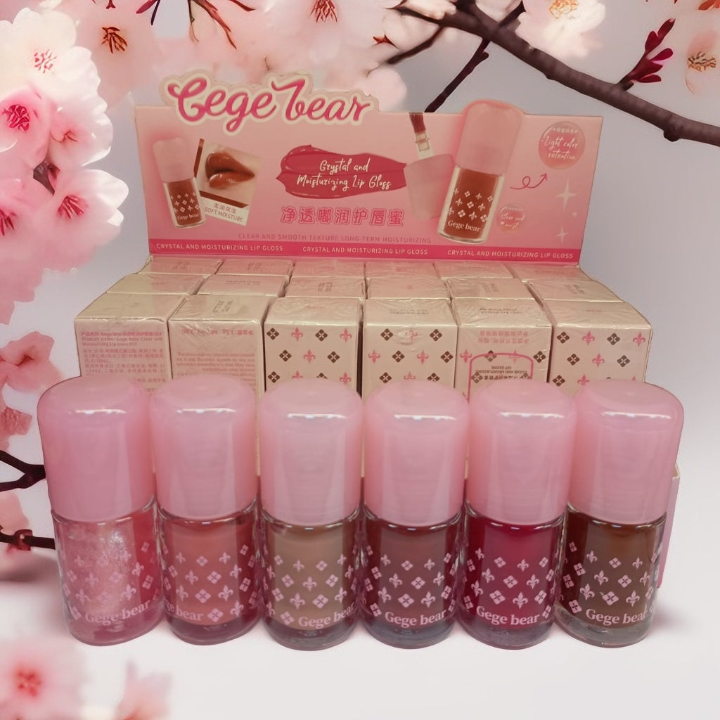 gege bear lip gloss labial hidratante