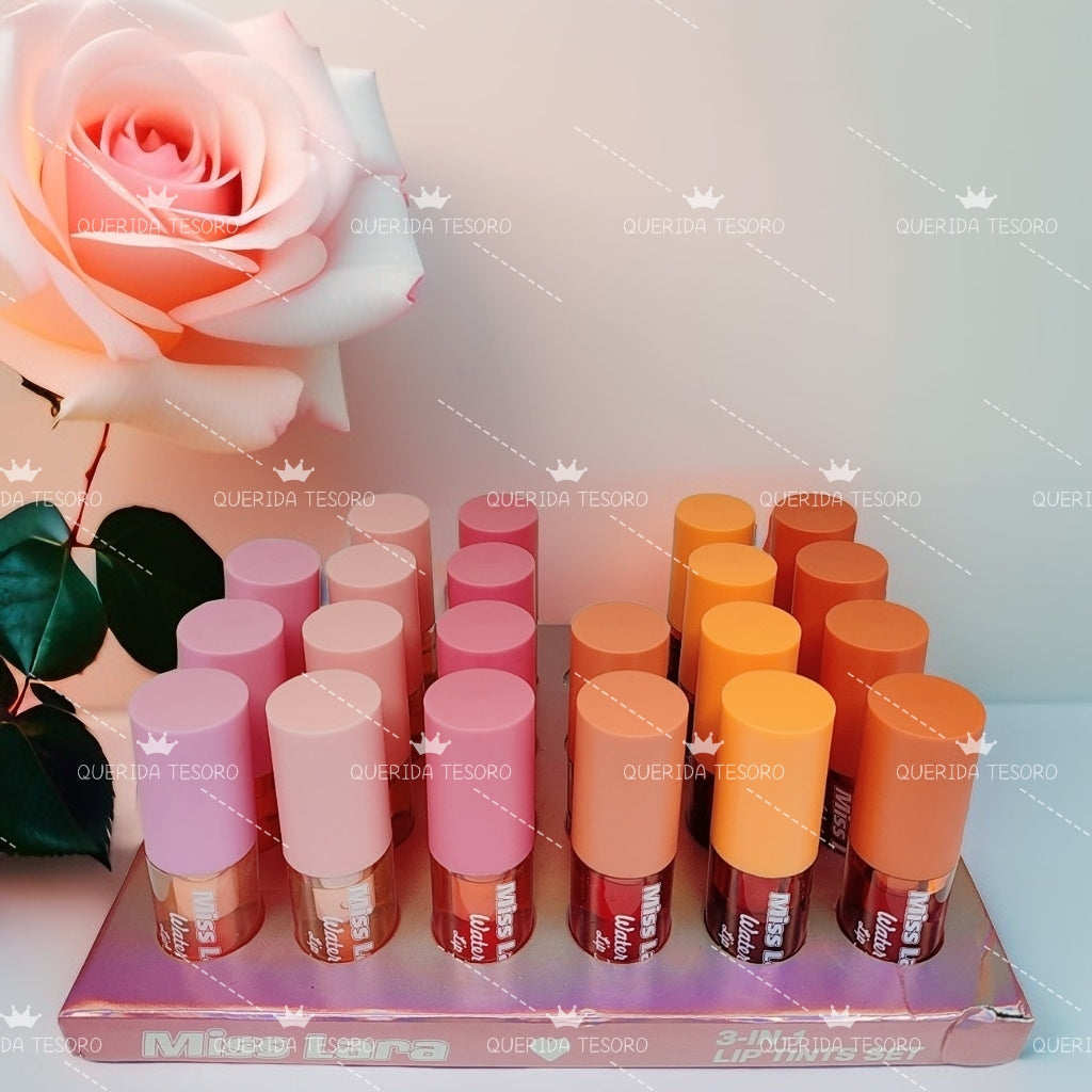 miss lara lip tints 3in1 lipstick set