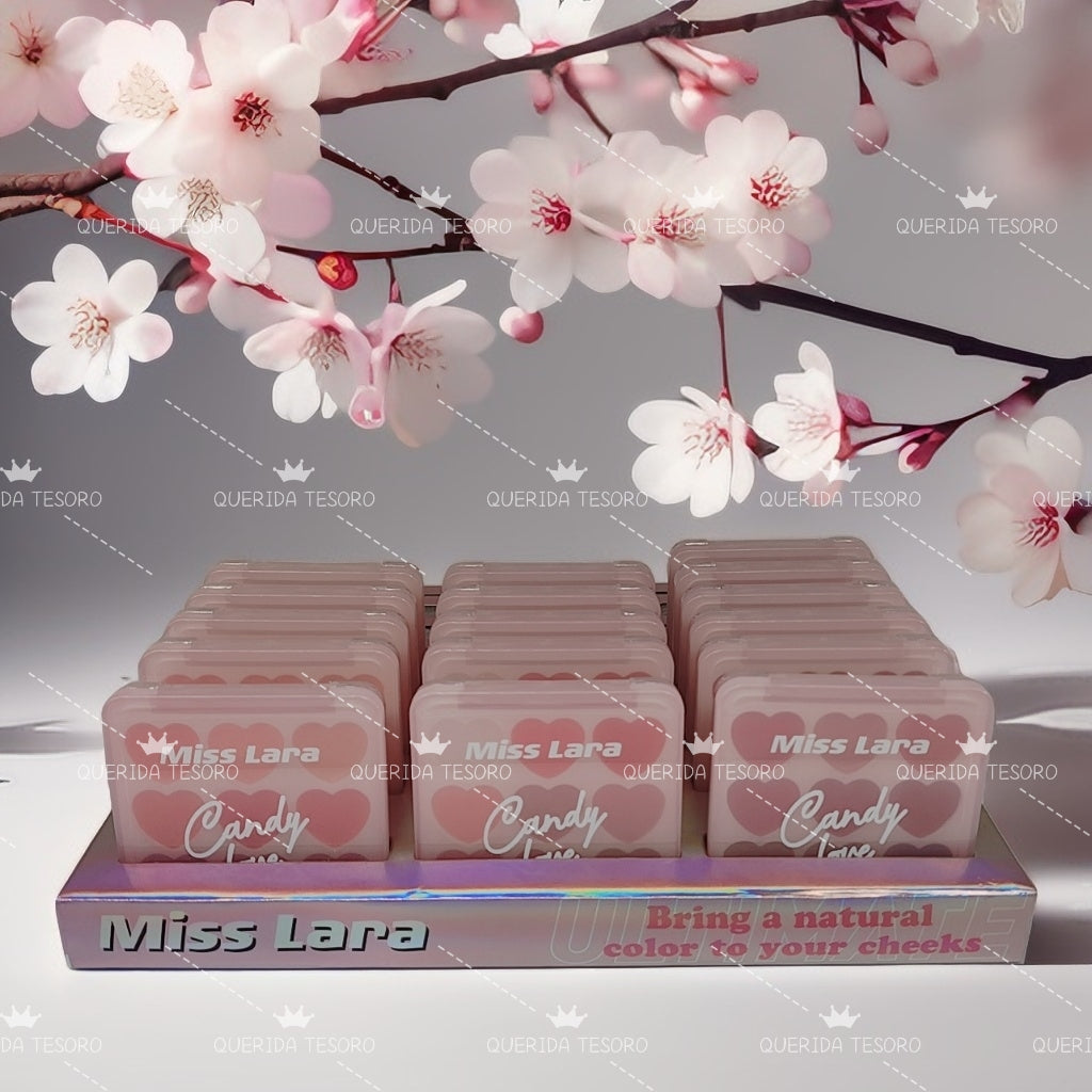 Miss lara blush and matte LIPSTICK rubor y labial