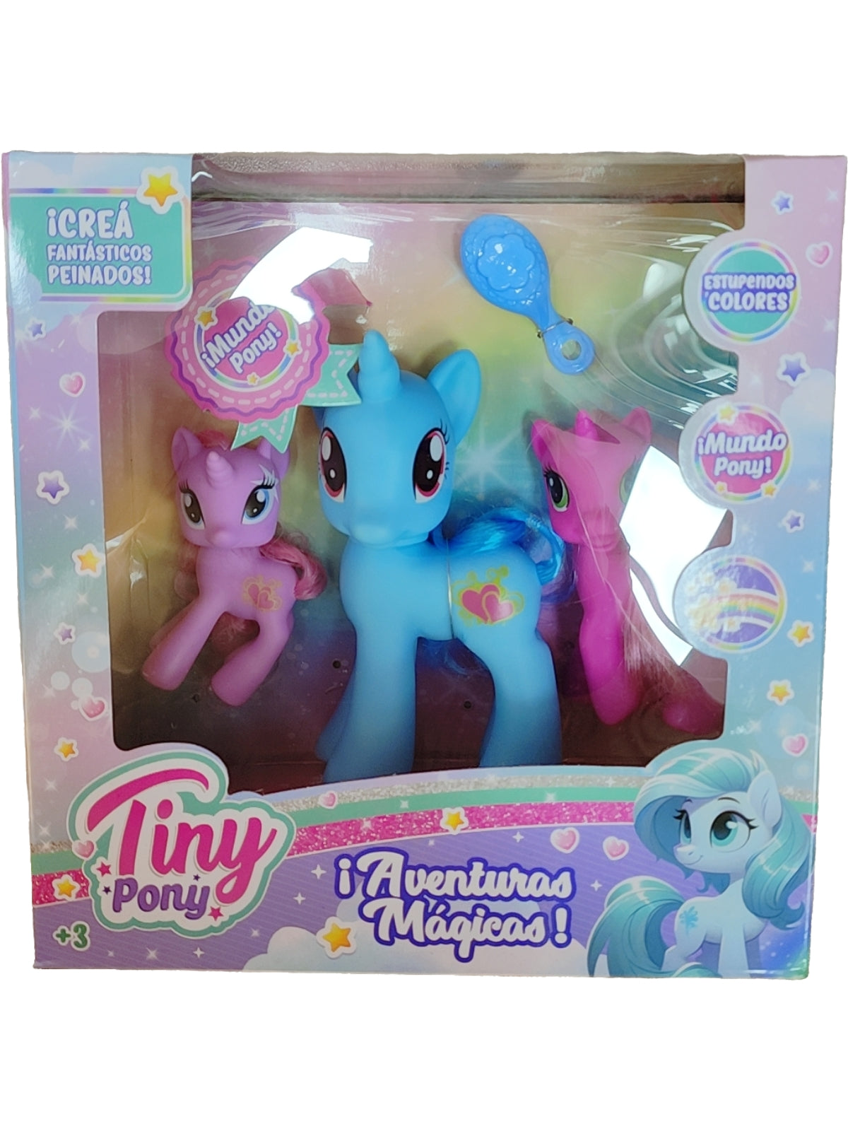 Tiny set de pony x3u con accesorio