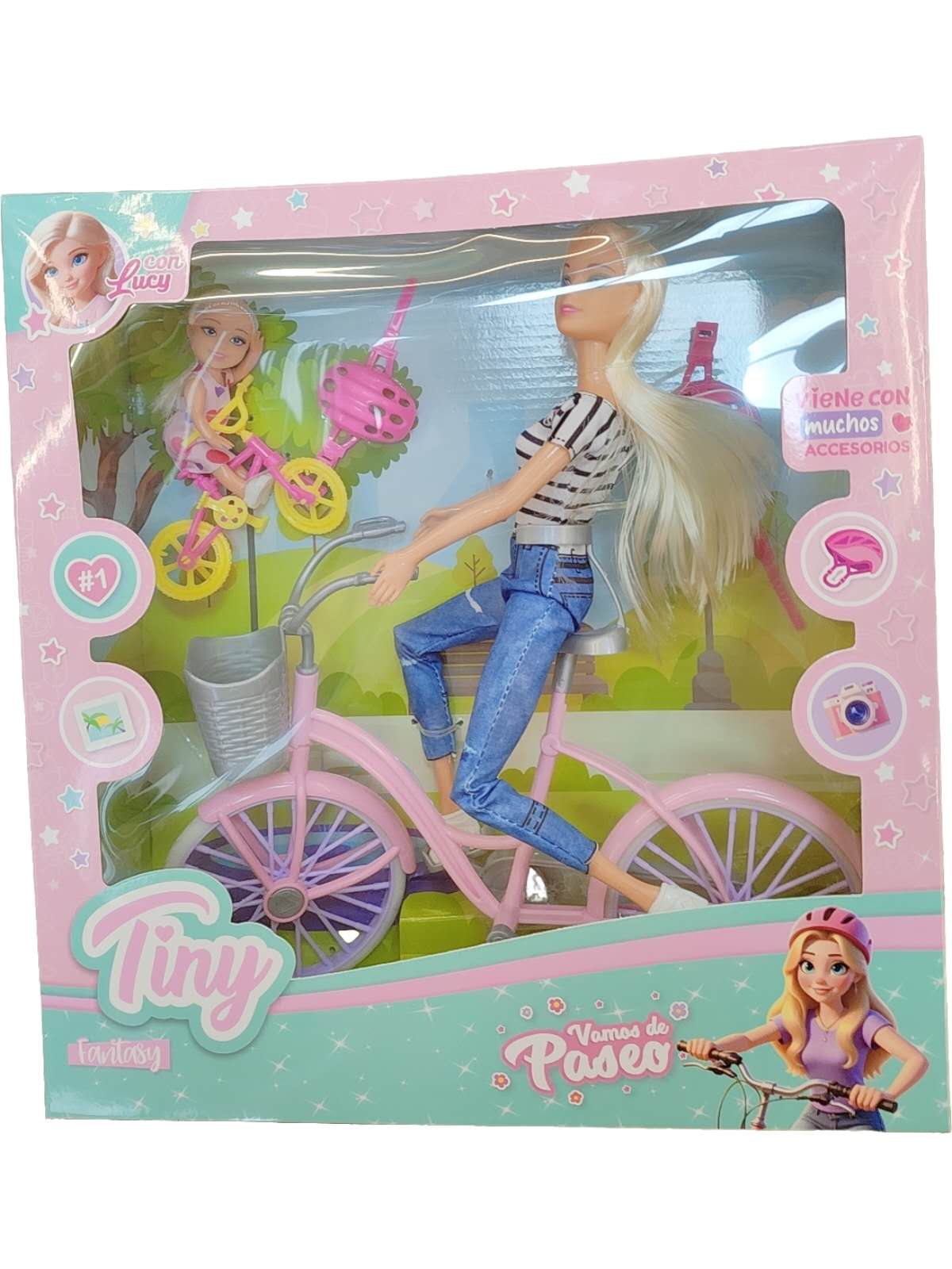 Tiny luli paseo en bici