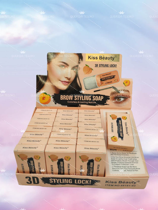 KISS BEAUTY BROW STYLING SOAP 3D ESTILO DE CEJAS
