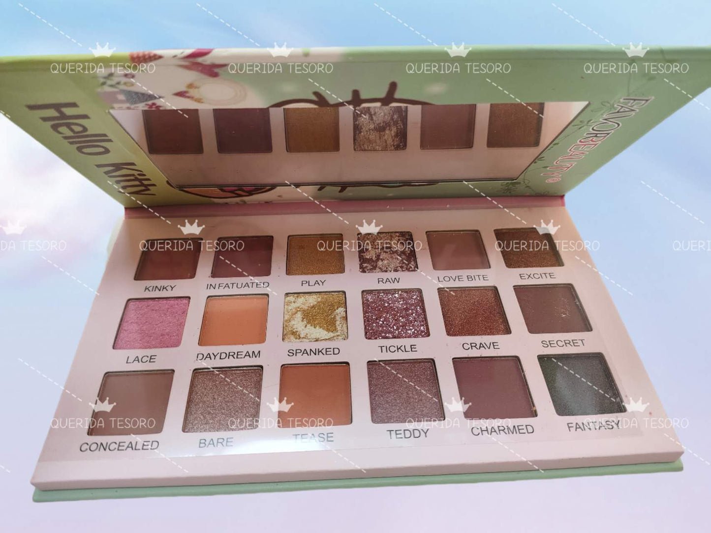 PALETA DE SOMBRA DE INFANTIL KITTY