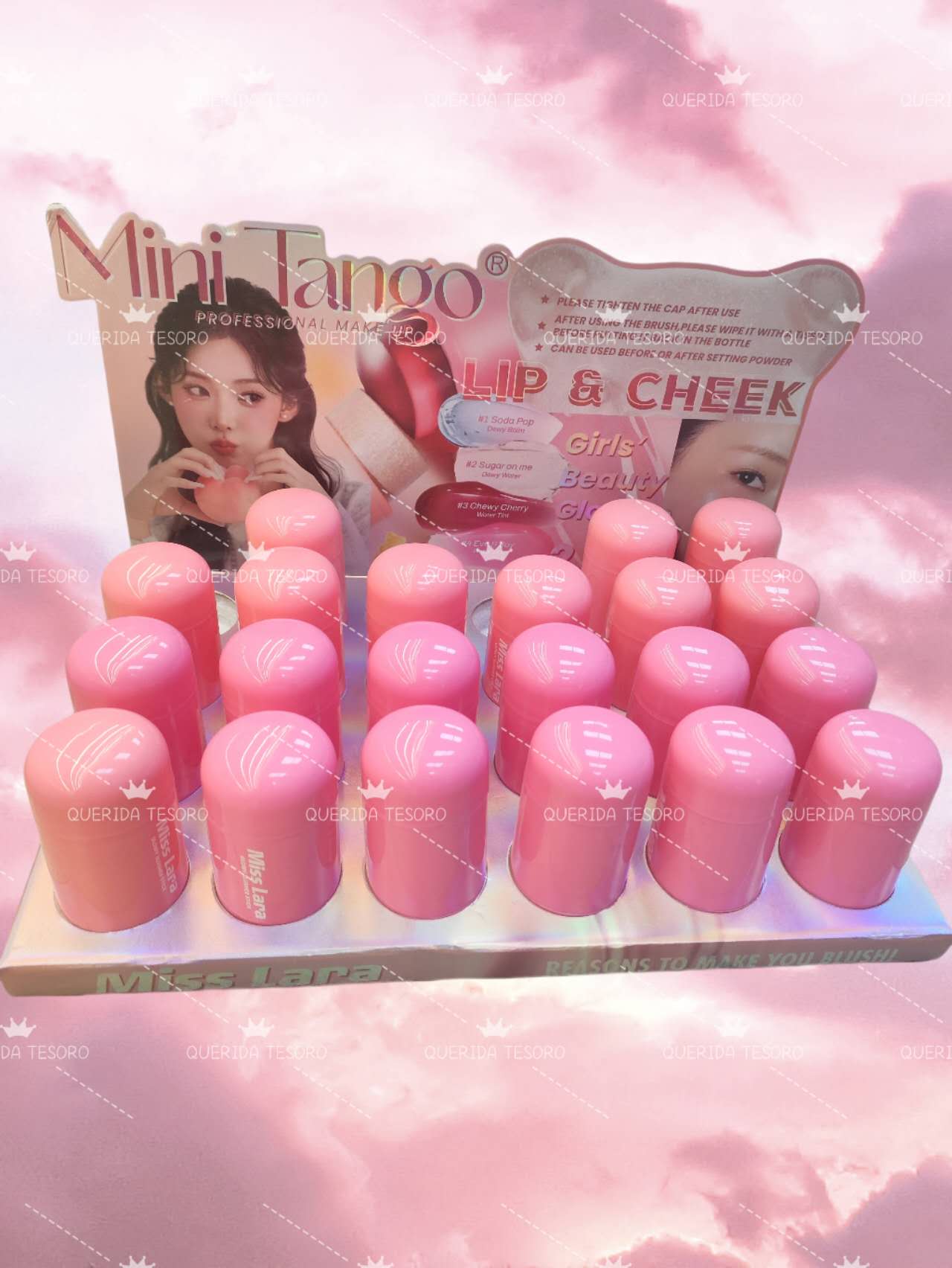 Mini tango glow blusher rubor y labial en barra