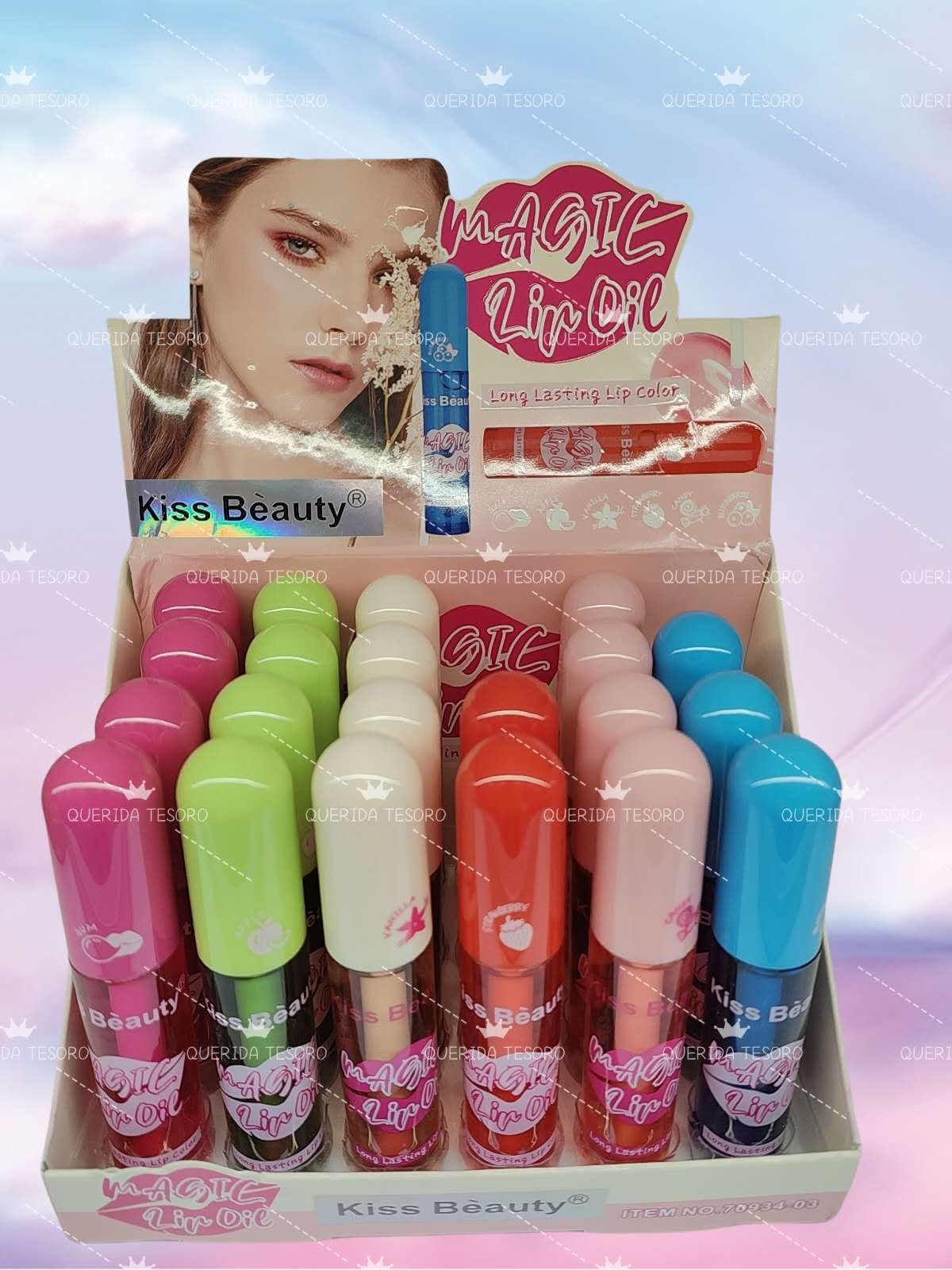 Kiss beauty aceite labial mágico larga duración