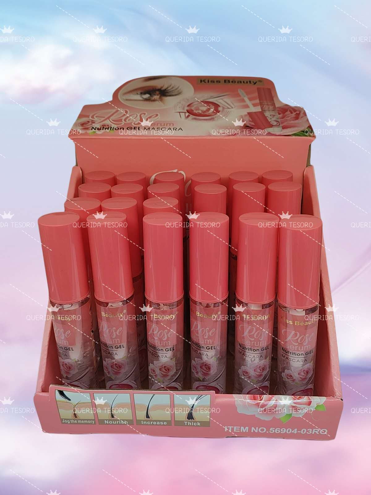 Kiss beauty Máscara gel de pestañas serum rose