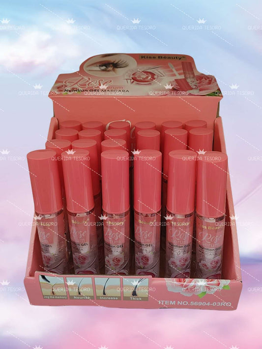 Kiss beauty Máscara gel de pestañas serum rose