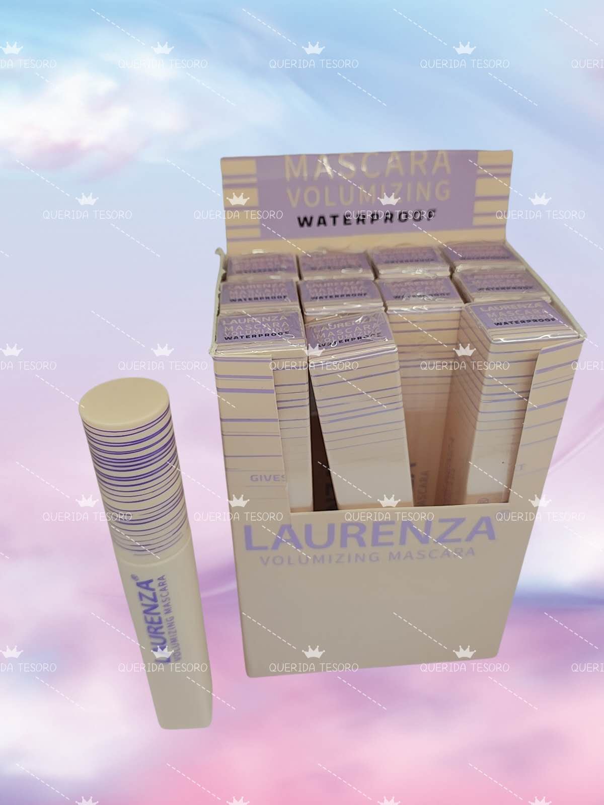 Laurenza máscara de pestañas mayor volumen