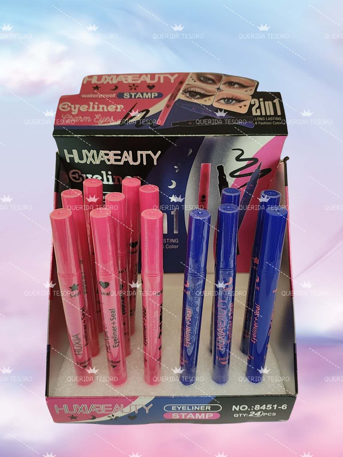 Huxia beauty delineador + estampa con dibujos