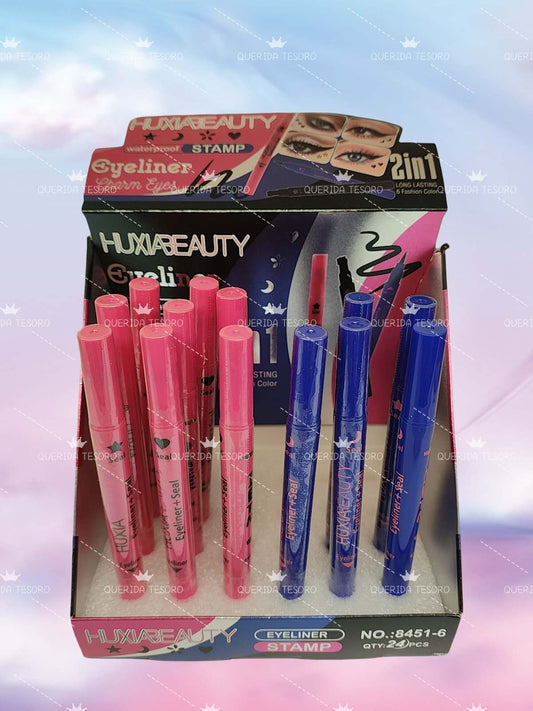 Huxia beauty delineador + estampa con dibujos