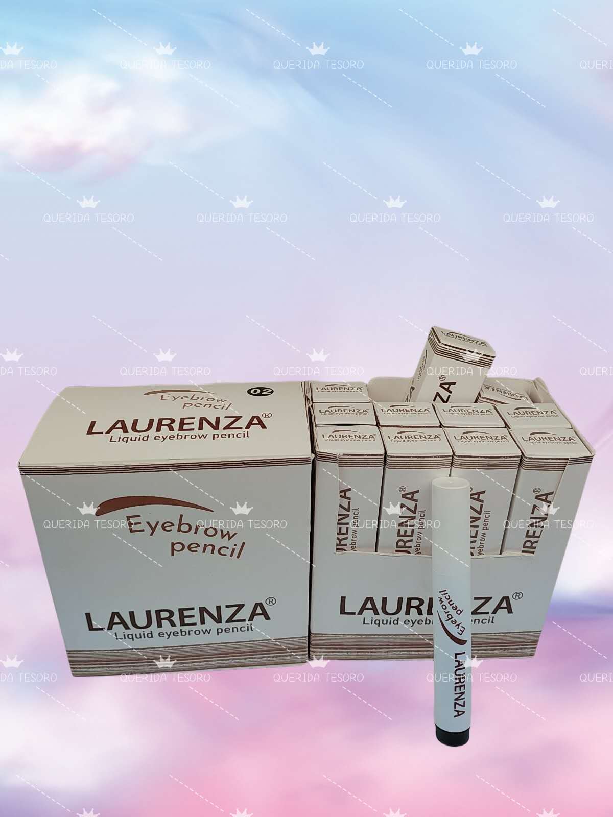 Laurenza fibra para ceja larga duración y a prueba de agua