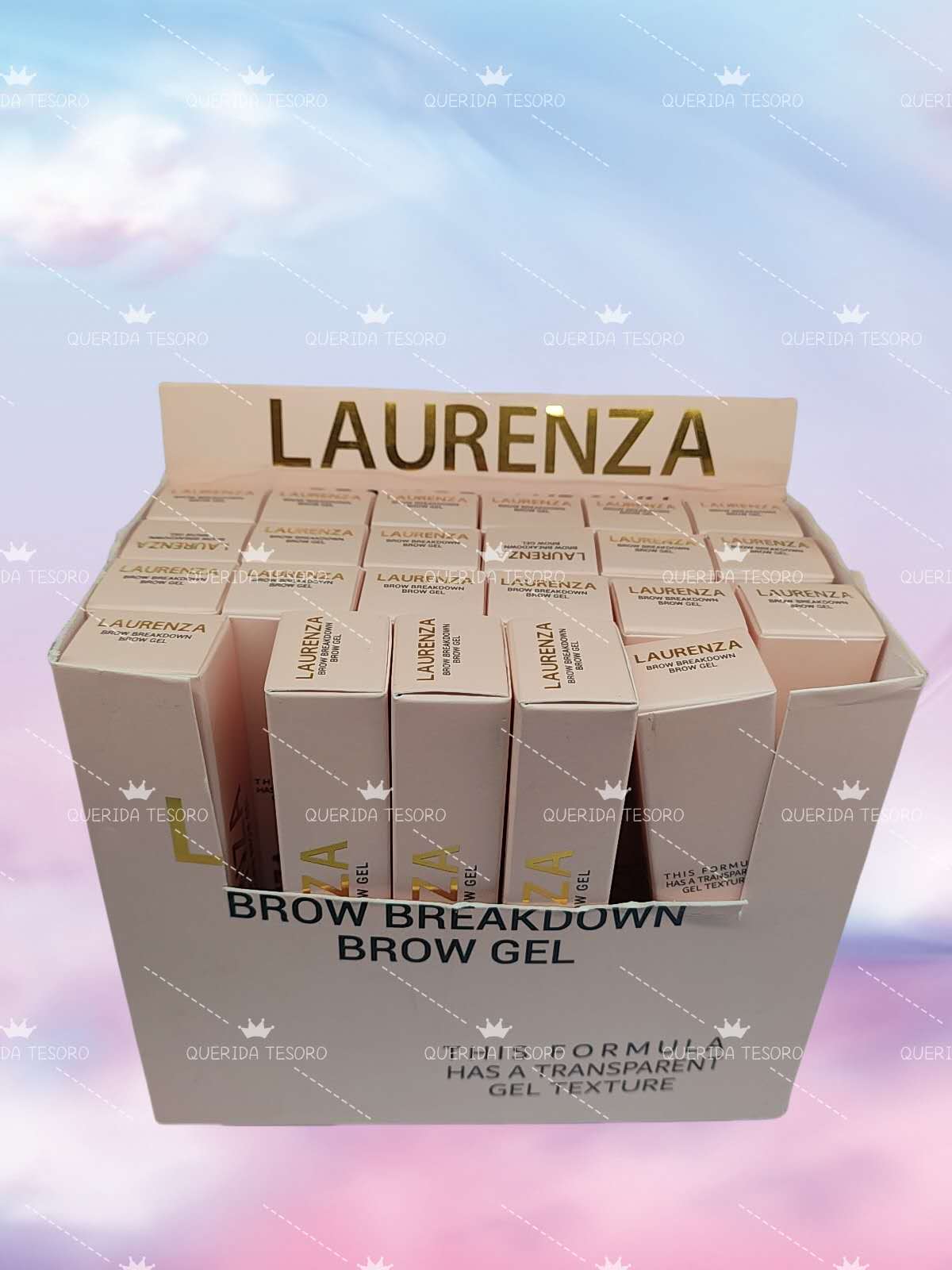 Laurenza gel par ceja transparente