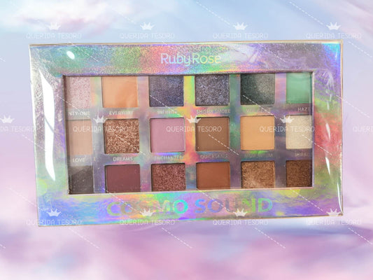 Ruby rose 18 sombras de ojos cosmo sound