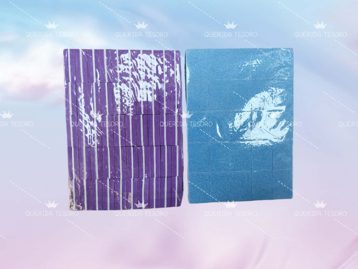 Square nail files pack