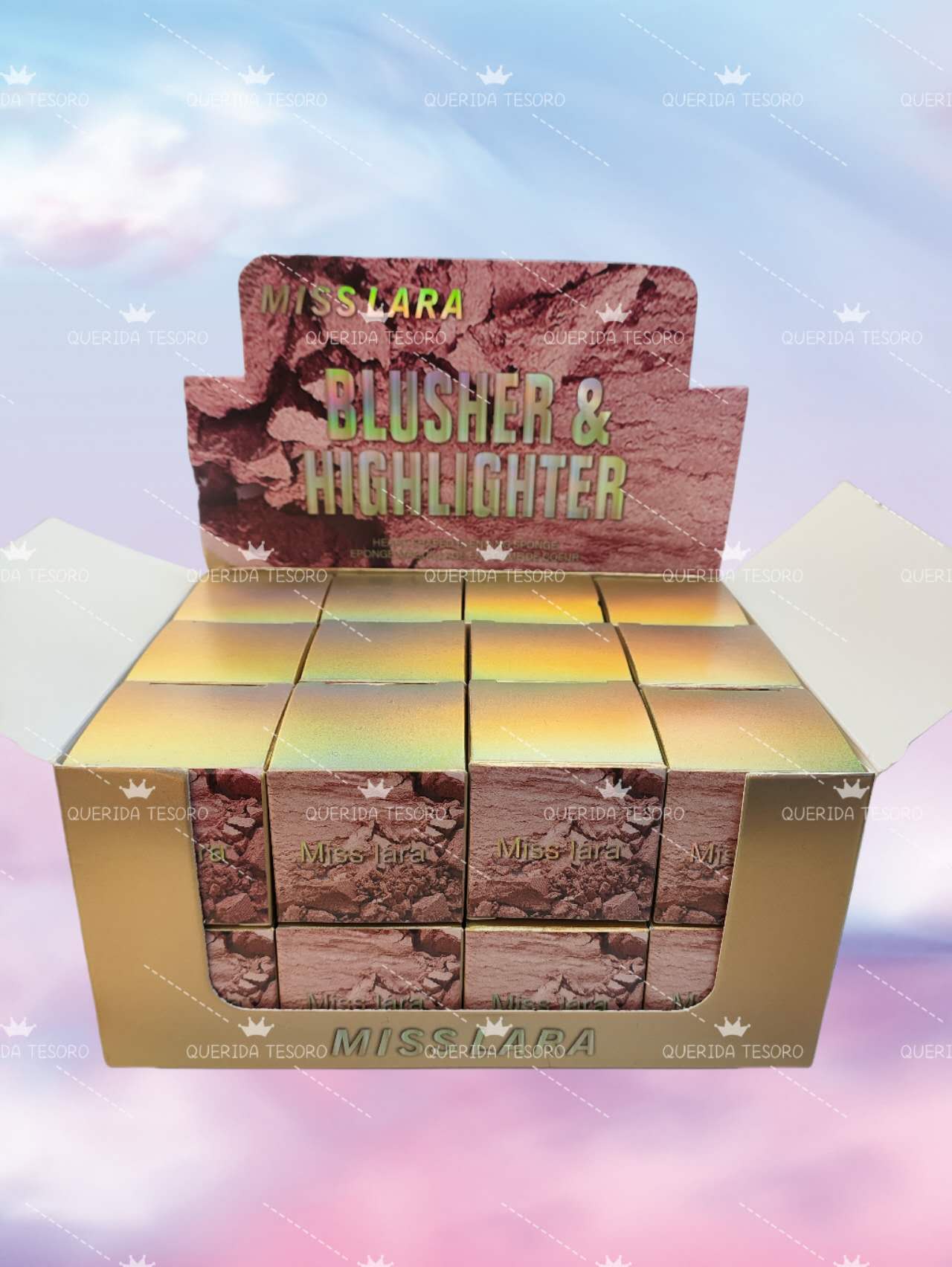 Miss Lara blush and highlighter