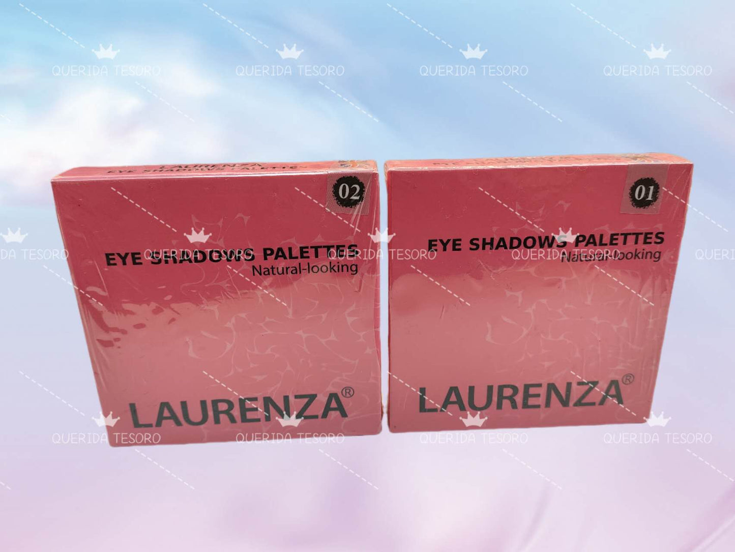 Laurenza Eye Shadows 9-Color Eyeshadow Palette with Mirror