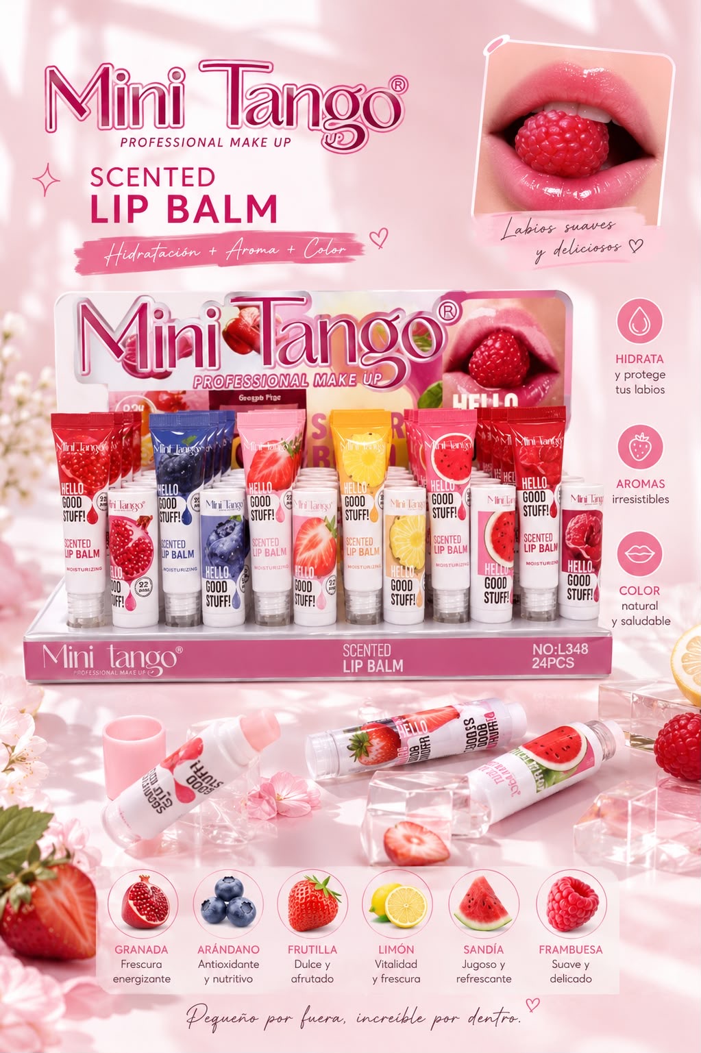 mini tango lip combo de bálsamos