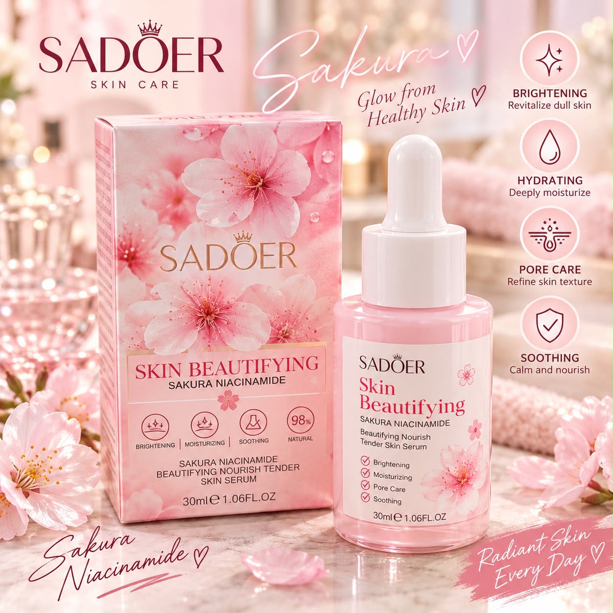 SADOER SERUM SAKURA NIACINAMIDA