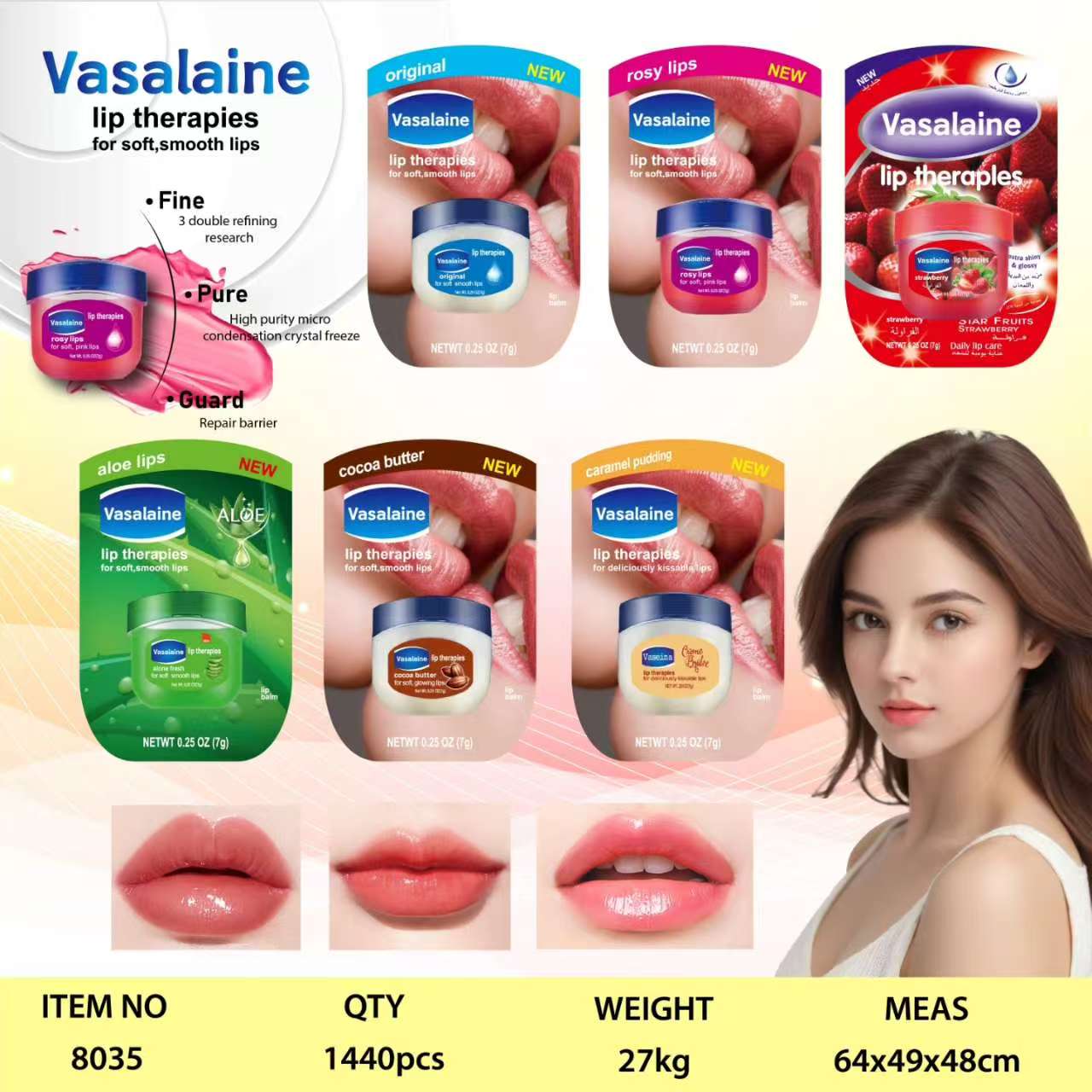 VASELINA LABIOS UNIDAD
