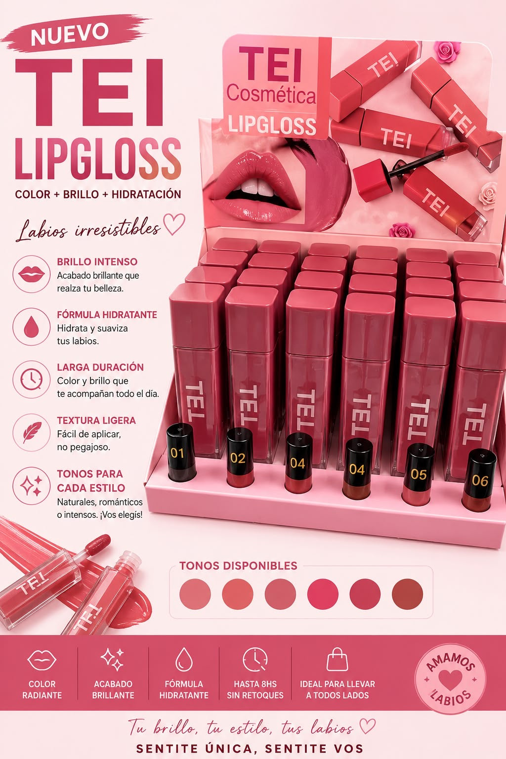 tei labial matte