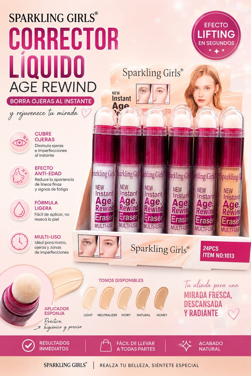 sparkling girls corrector liquido