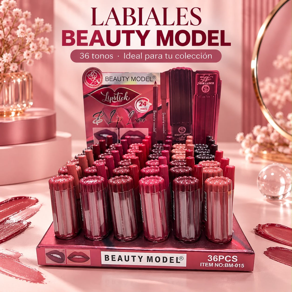 BEAUTY MODEL LABIAL + DELINEADOR DE LABIO