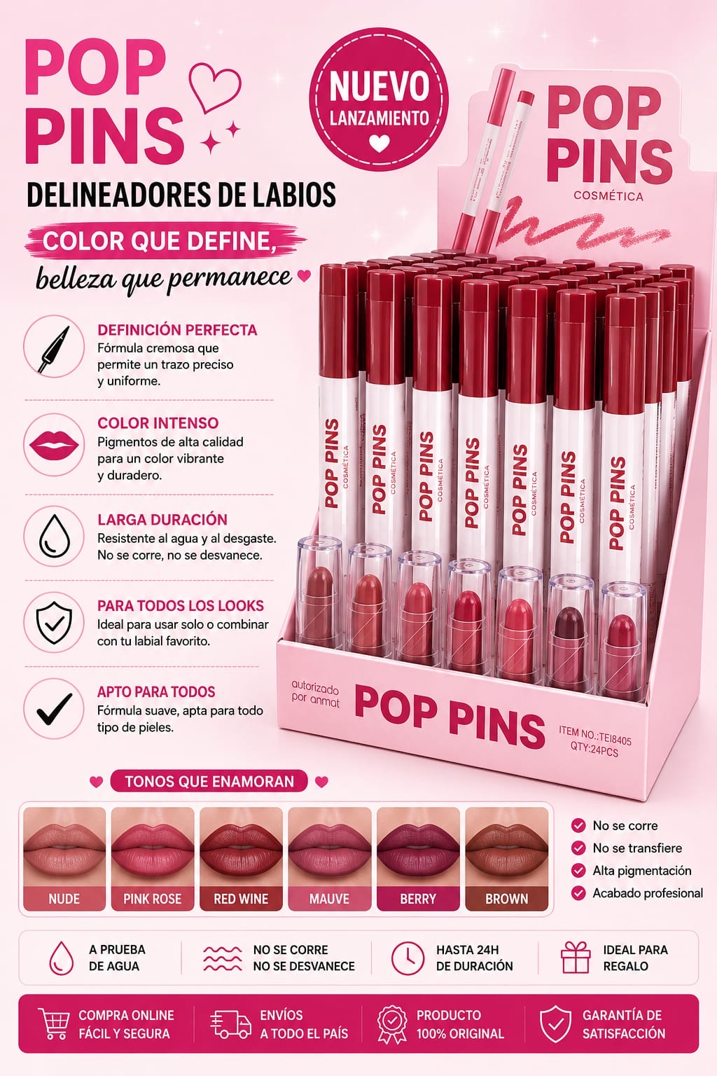 Tei delineador de labio