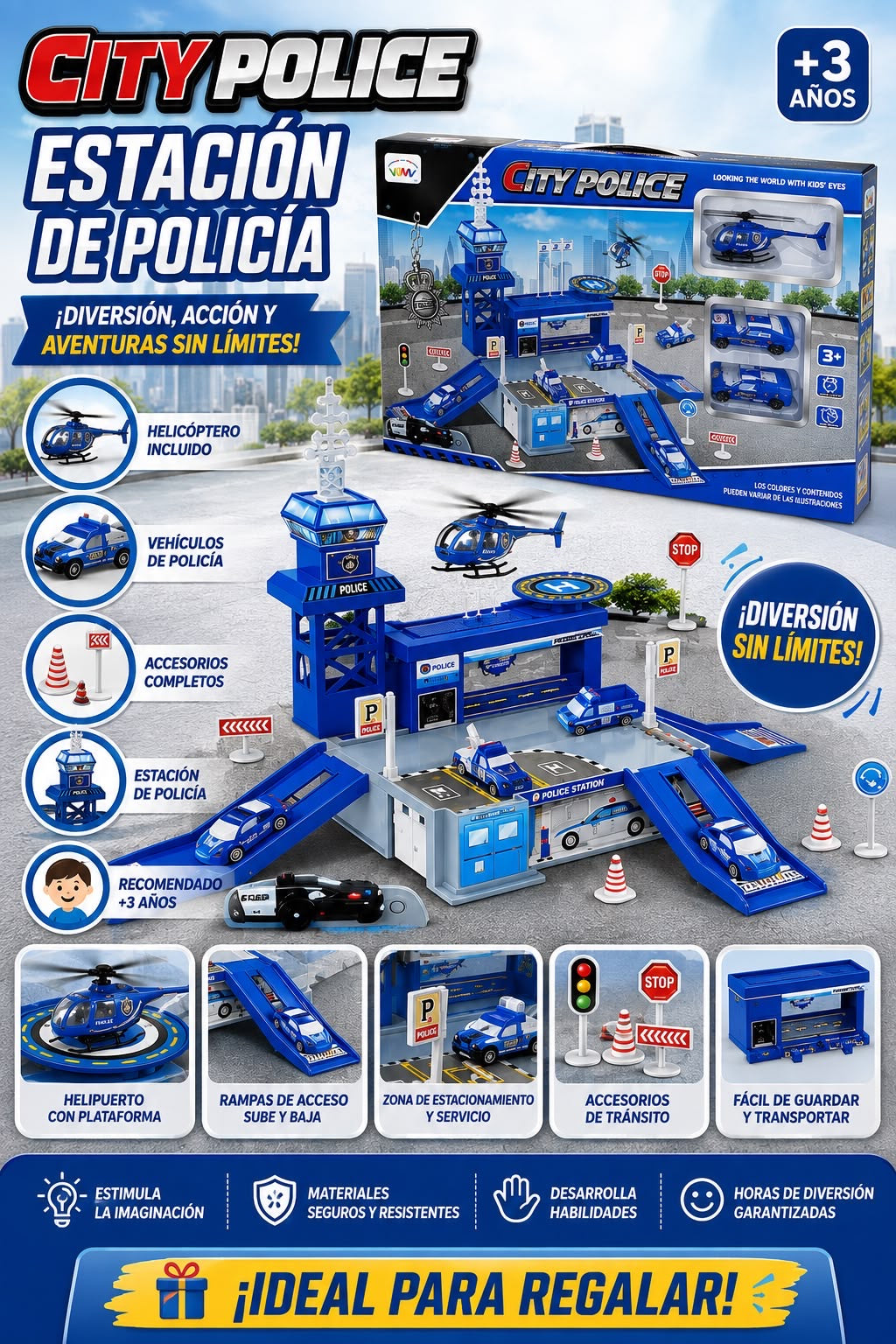 juguete city police