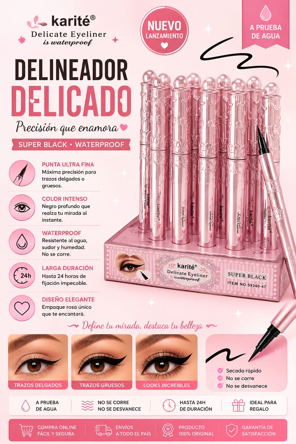 Karite delineador líquido