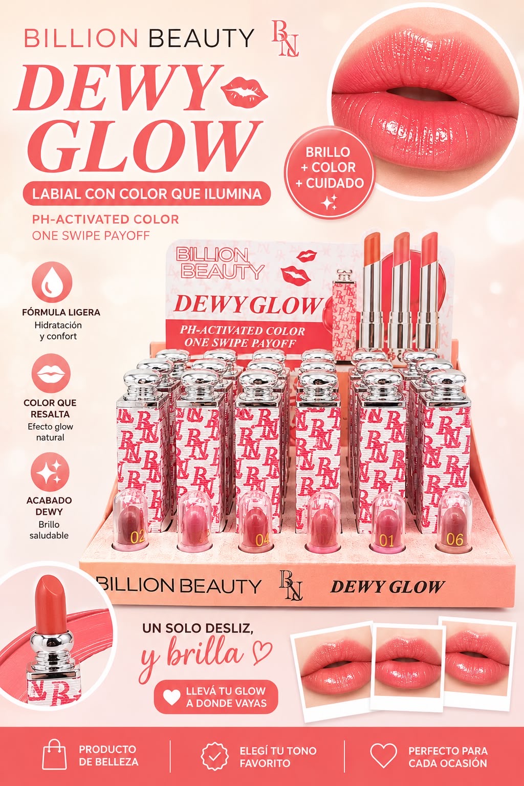 billion beauty labial