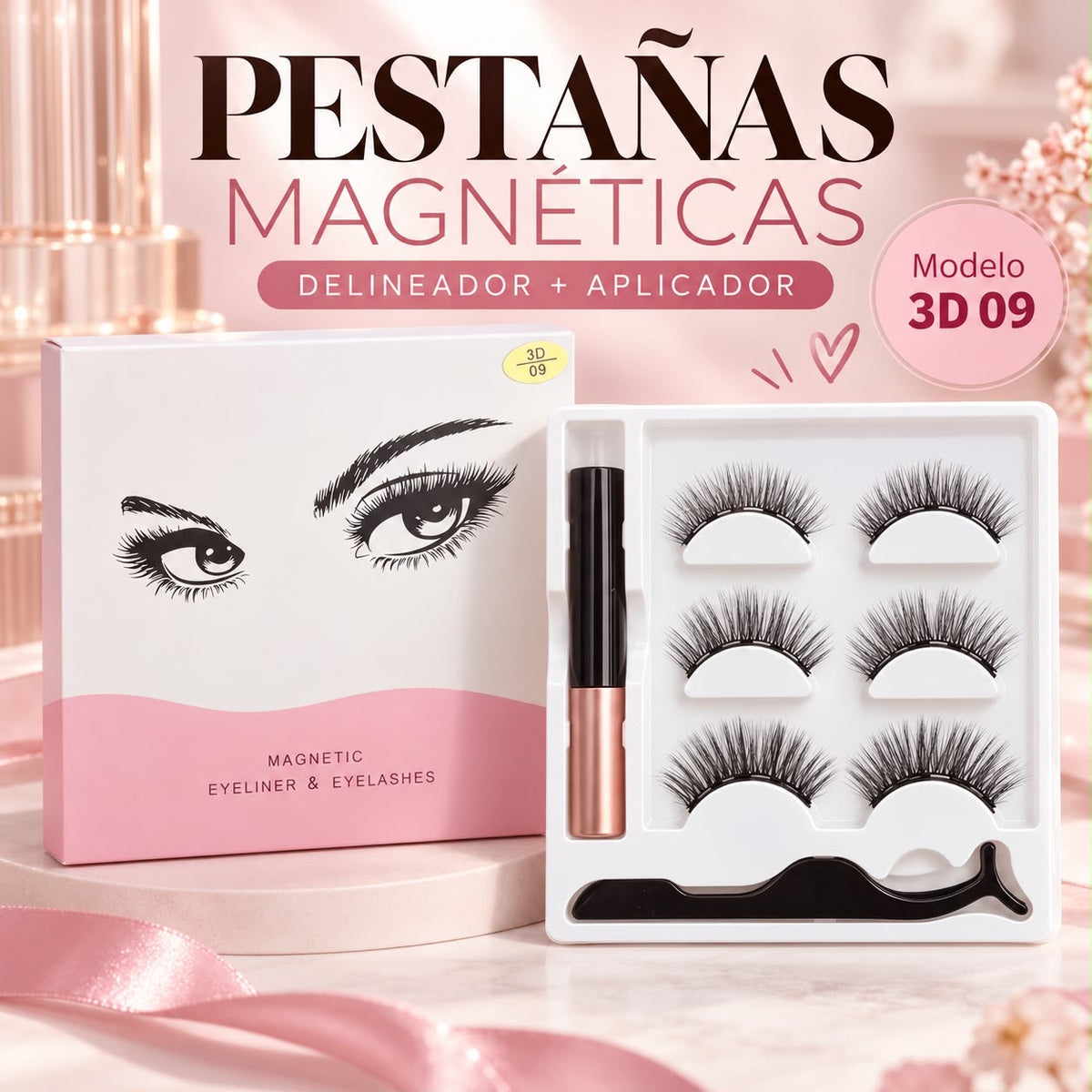 PESTAÑAS MAGNÉTICAS