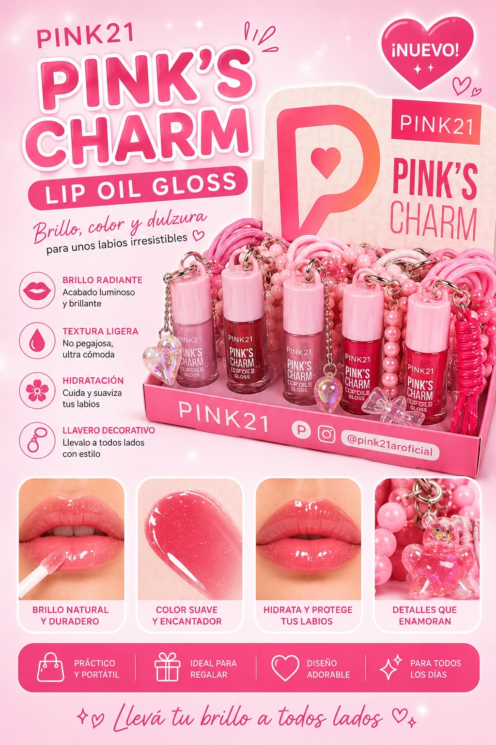 pink21 lipgloss