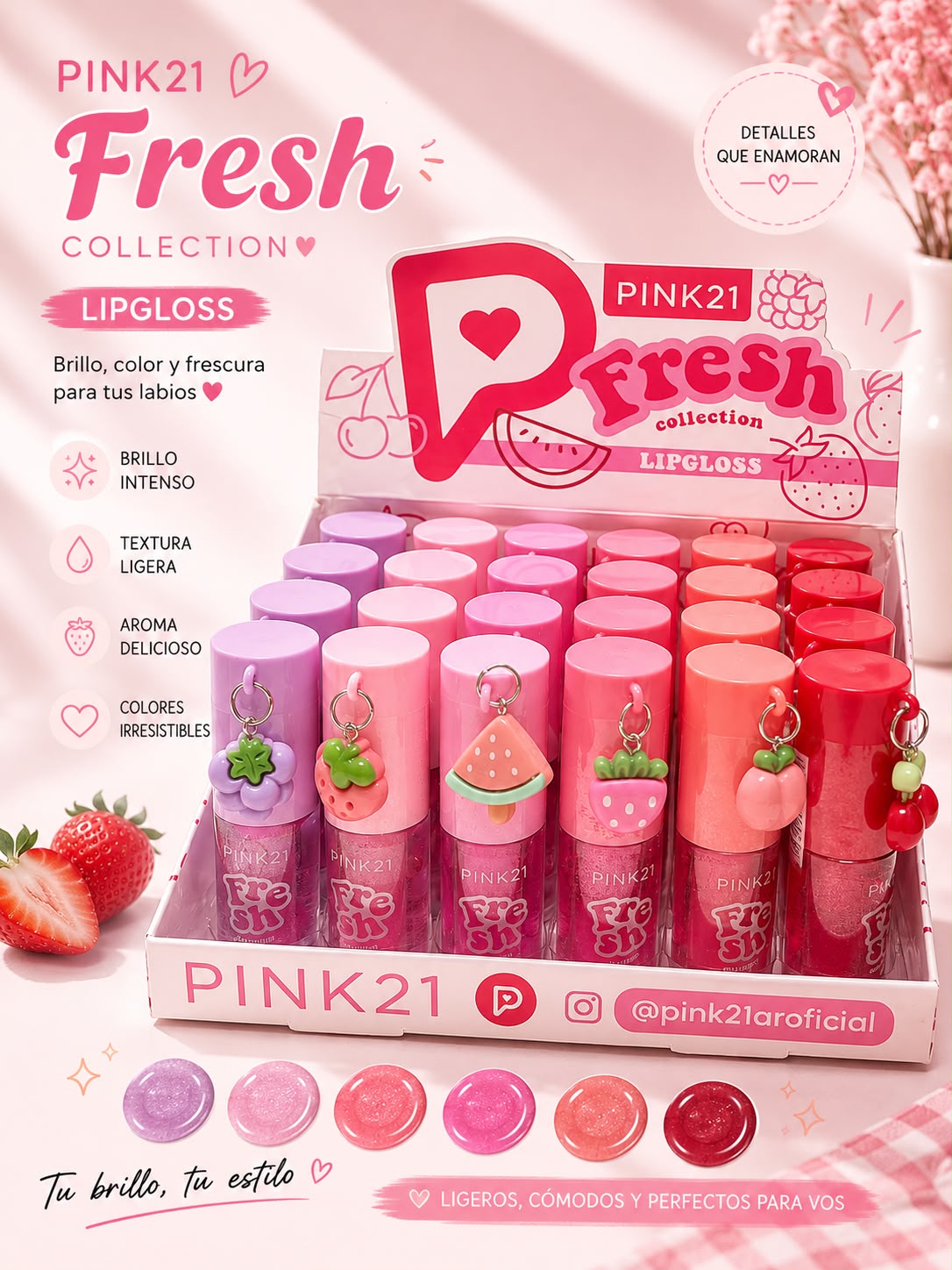 pink21 lipgloss