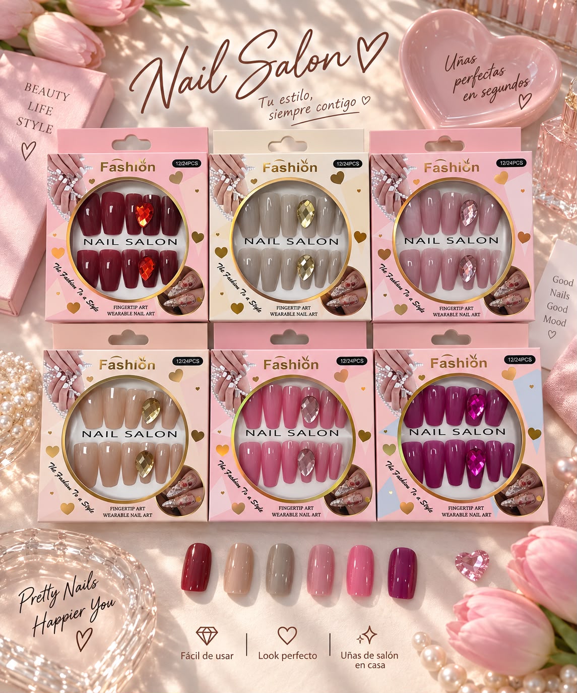 Uñas press on