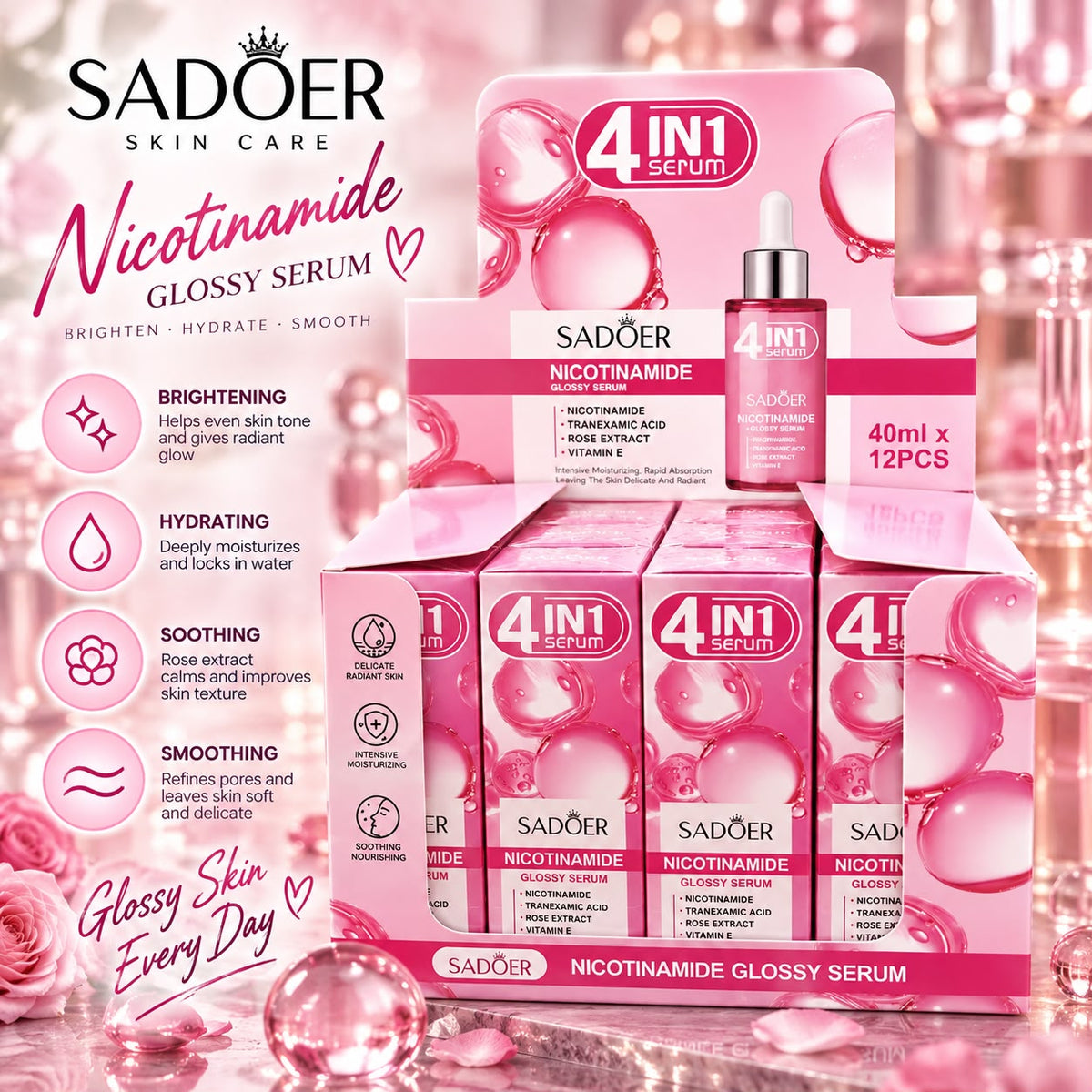 SADOER SERUM NIACINAMIDA 4 EN 1