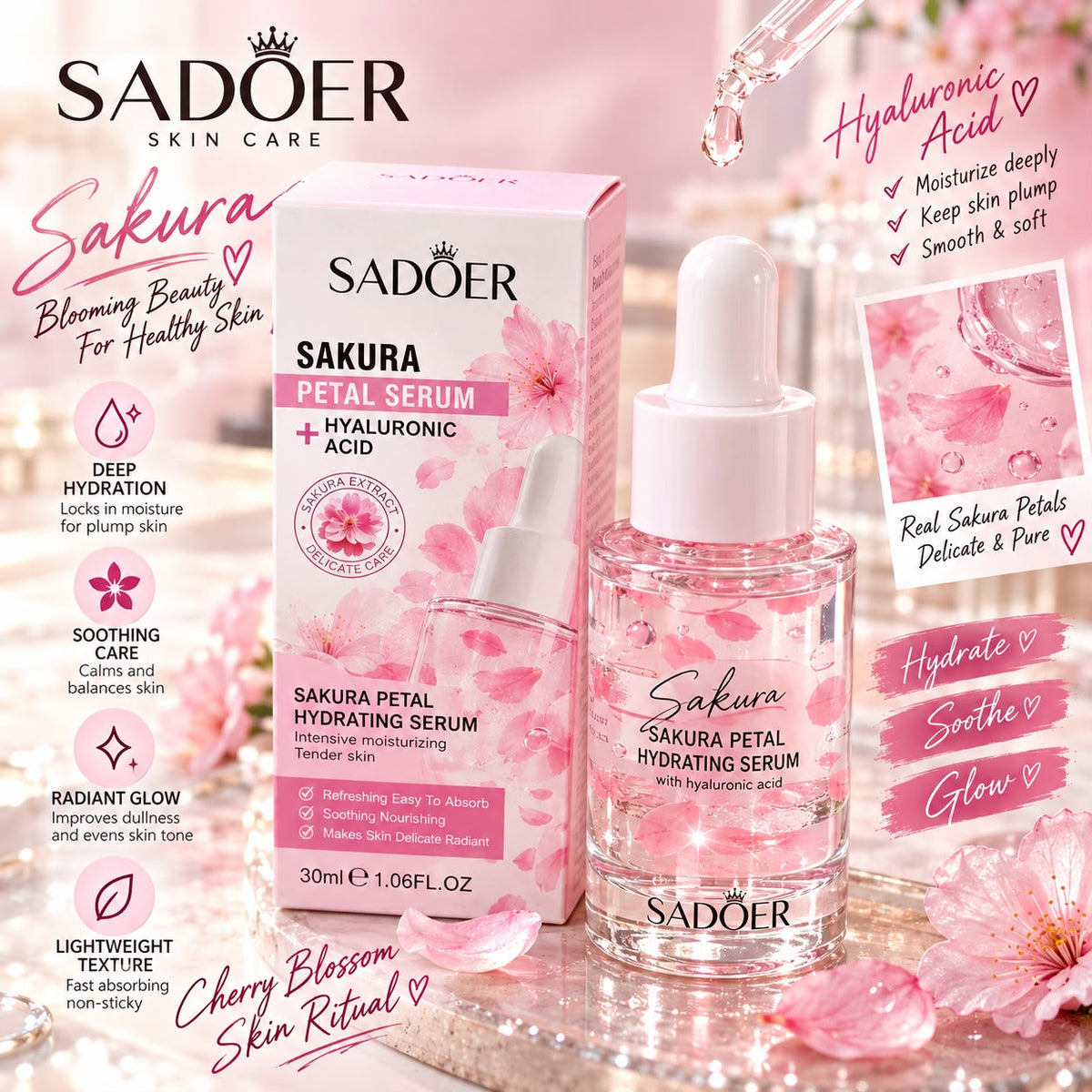 SADOER SERUM SAKURA HIDRATANTE