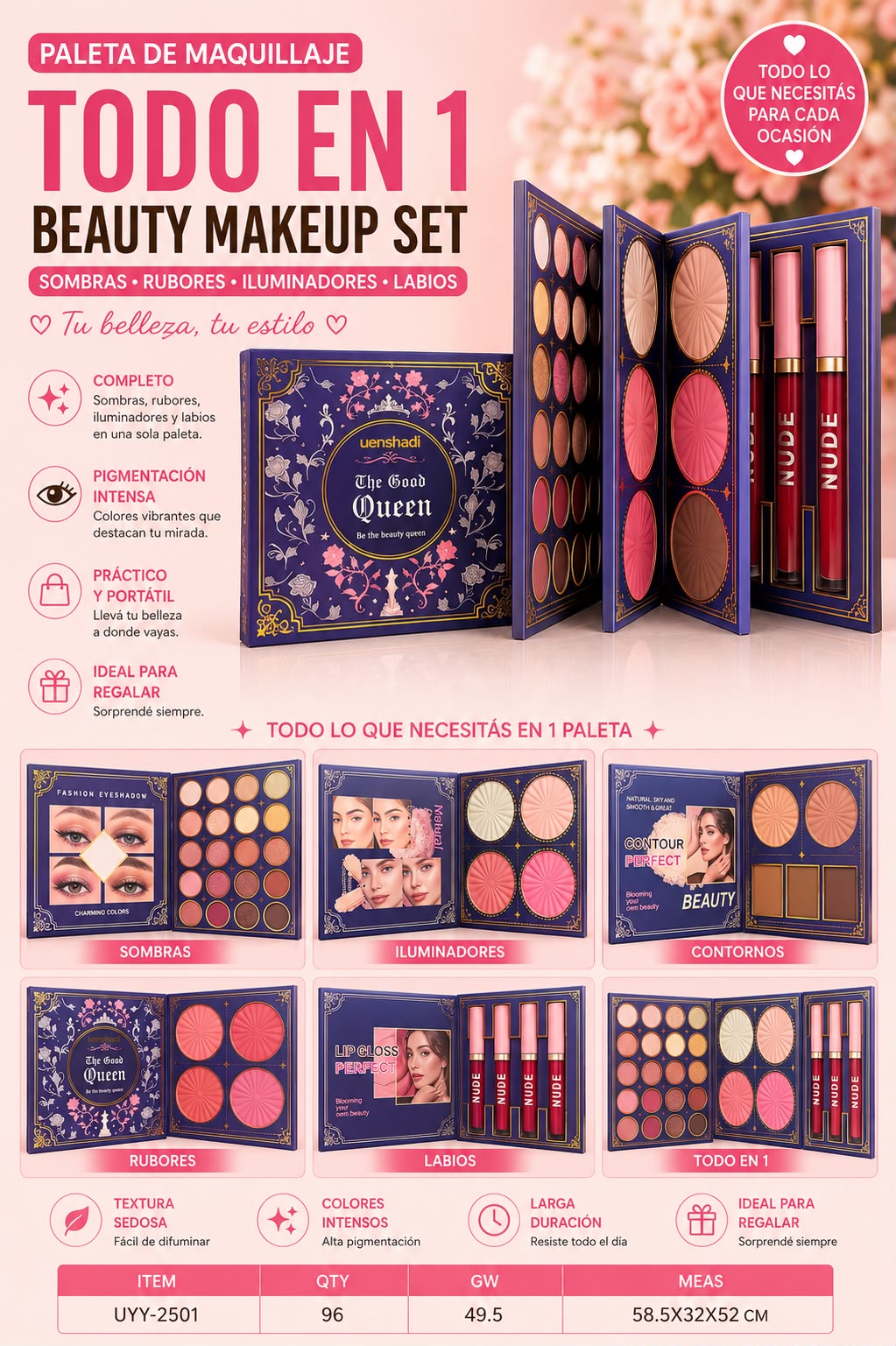paleta de maquillaje