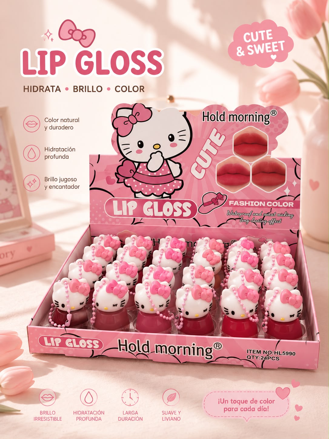 hold morning lipgloss