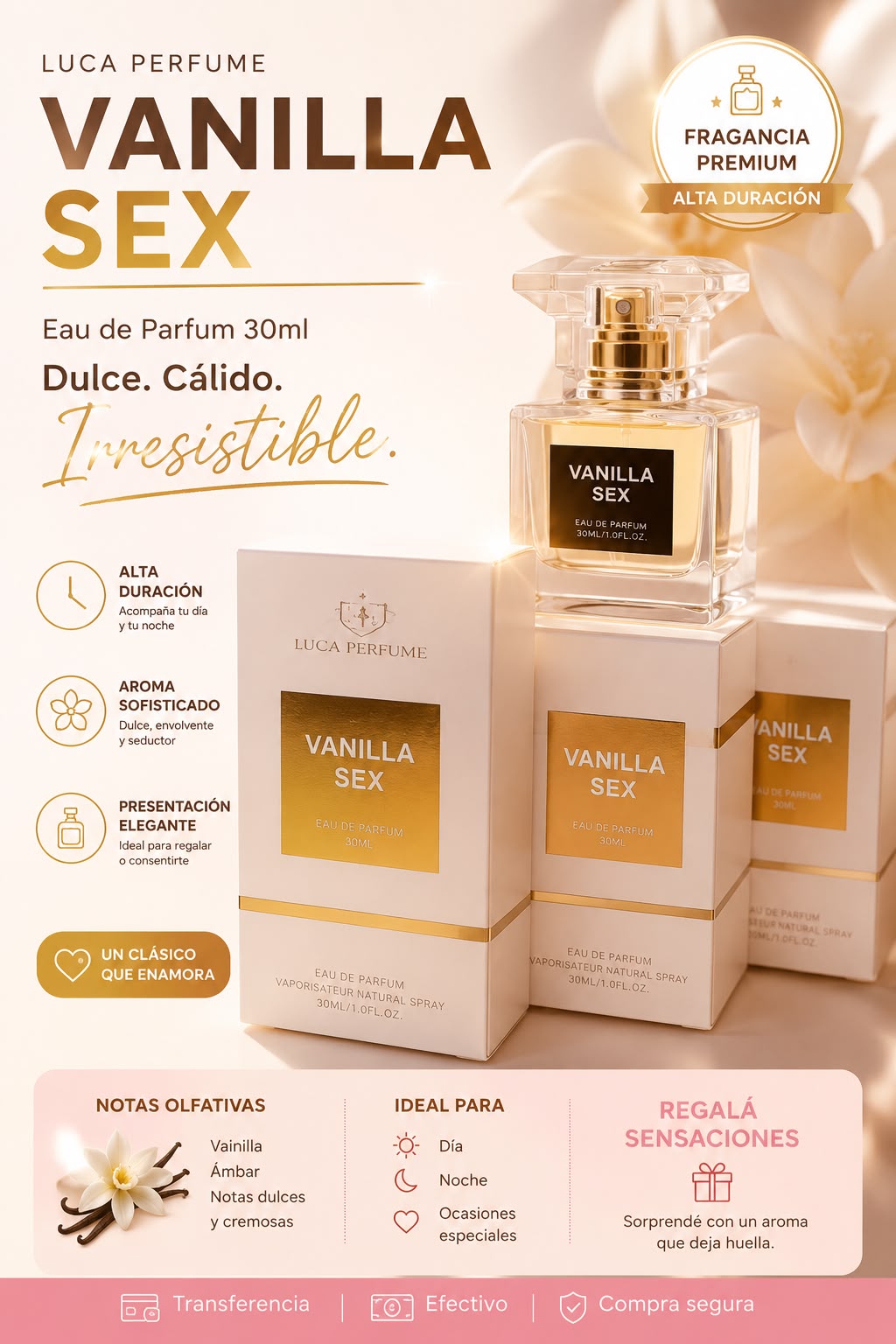 vainilla sex perfume 30ml