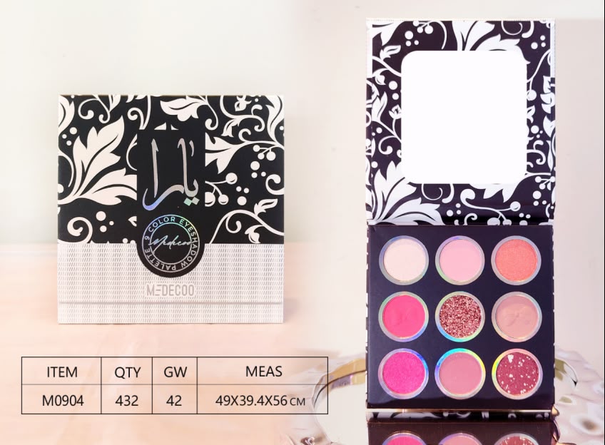 paleta de sombras árabes