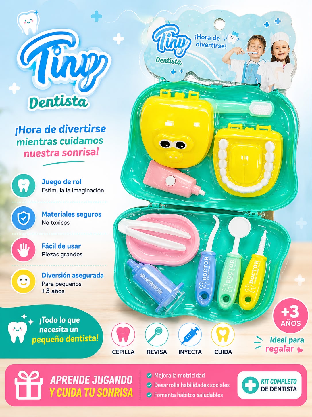 juguete tiny dentista