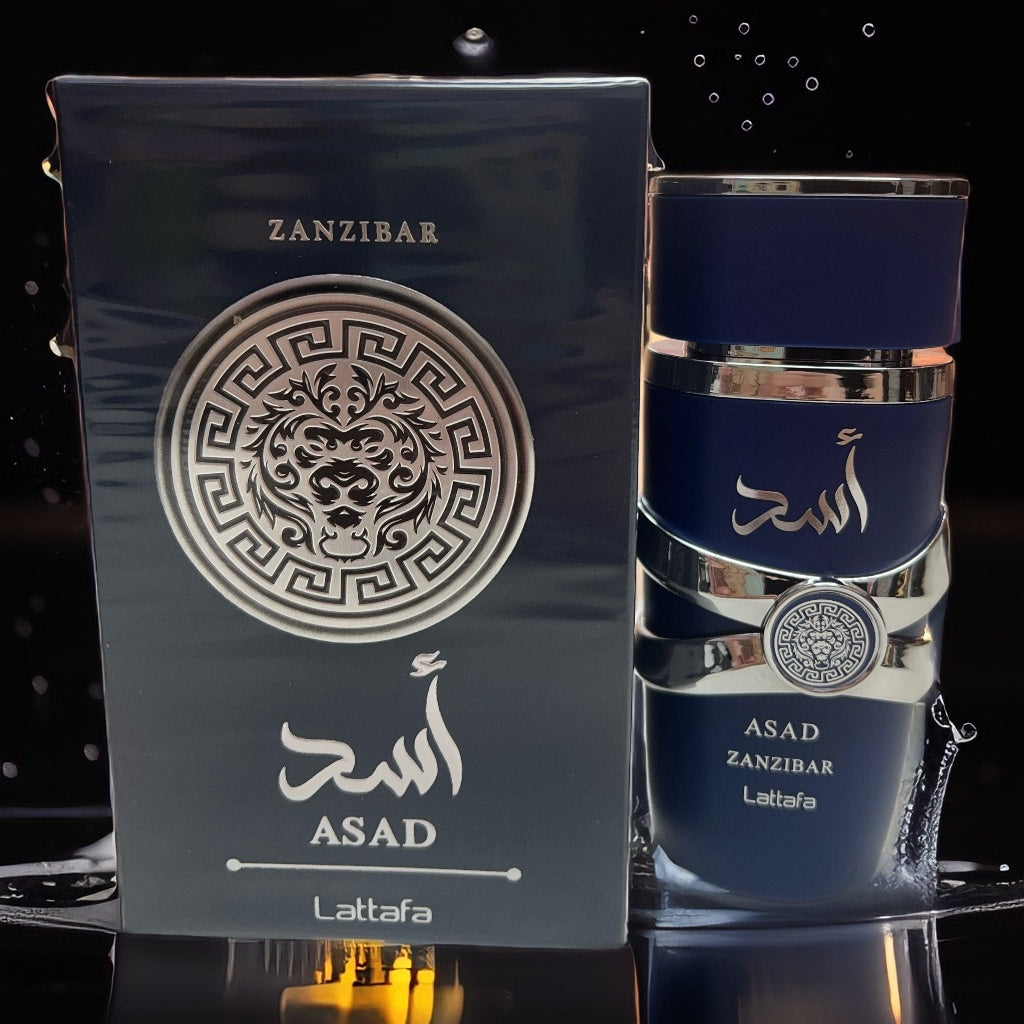 Perfume arabe ASAD azul 100 ml