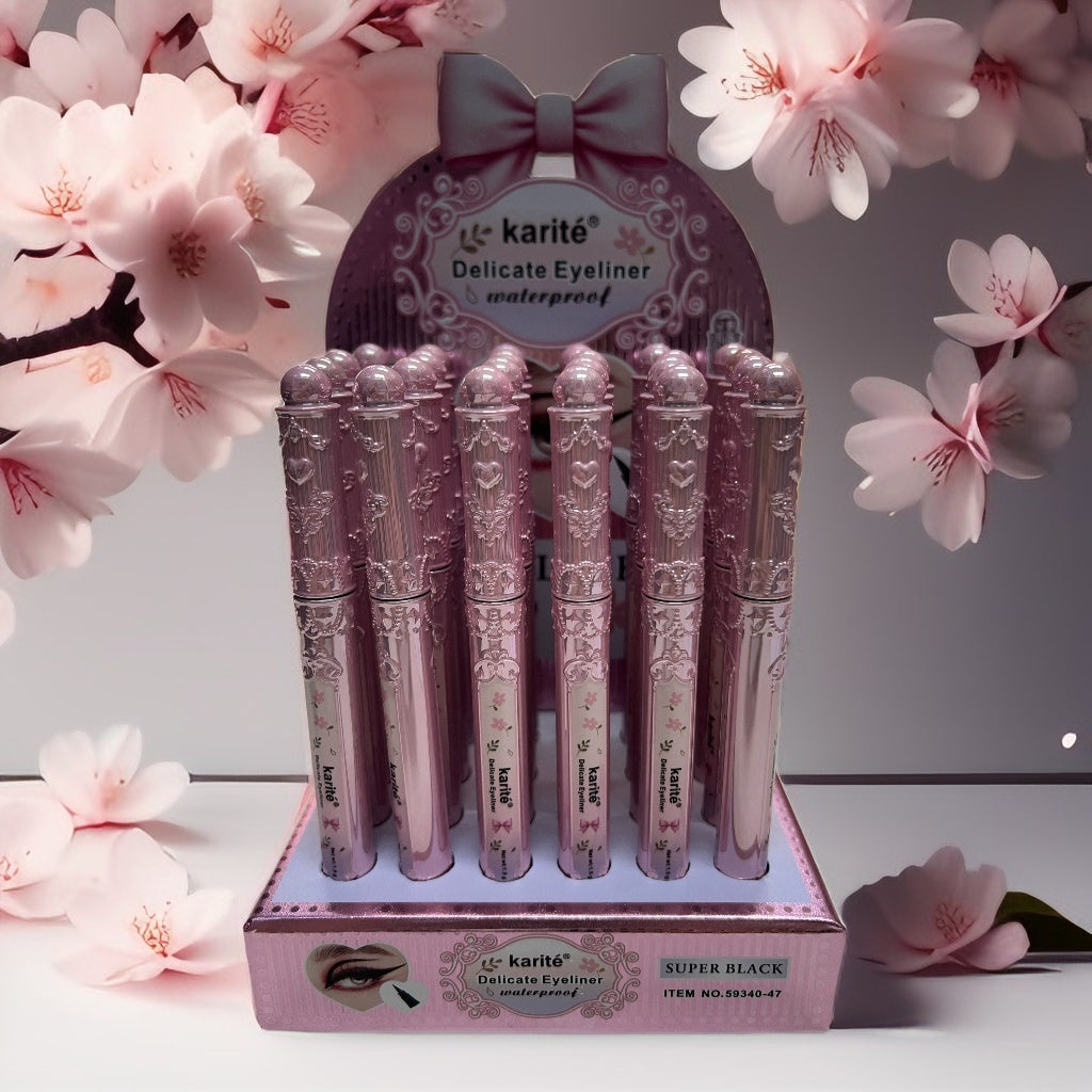 Karite delineador líquido súper black